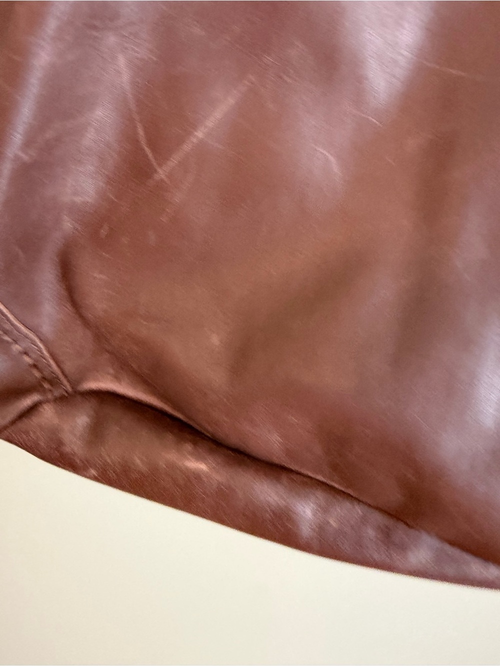The Sak Faye Gen Tote Large Leather Brown Shoulder Bag Classic Boho Distressed - Picture 4 of 9